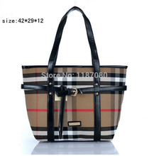 woman handbags fashion 2014 designers new canvas bolsas femininas plaid Tote bag for women