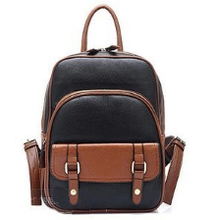 New 2015 European Vintage causal women backpack Big size Fashion school bags Elegant hot sales leather