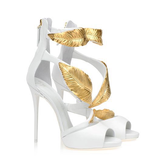 women pumps GZ heels 2014 new wedding shoes gold leaf star is fine with hollow Europe