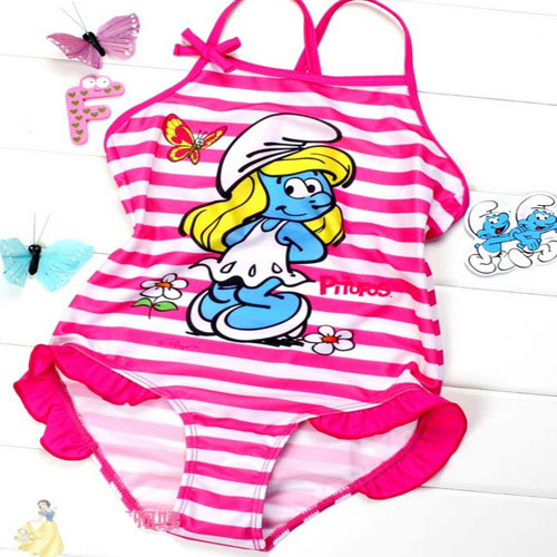 Купить Горячая продать мультфильм купальник девочек baby цельный ...