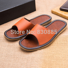 2014 Hot Sale Sale Sapatos Femininos Women Shoes Shoes Women Cowhide Genuine Slippers At Home Summer