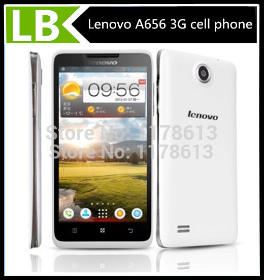 Original Lenovo A656 Phone 5 0MP Android 4 2 MTK6589 Quad Core 5 0 Inch GPS