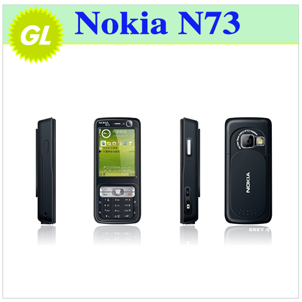 N73 оригинал Nokia N73 мобильные телефоны 3 г Bluetooth ява FM радио 3.15MP