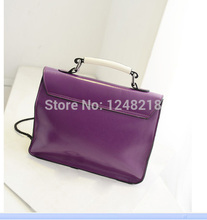 hot selling women s handbag fashion Patchwork small tote portable shoulder girls messenger bag