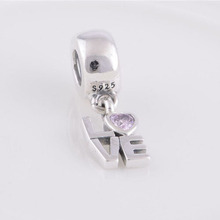 Fits Pandora Bracelet DIY Making Authentic 100 925 Sterling Silver Original Bead Love Charm Women Jewelry