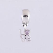 Fits Pandora Bracelet DIY Making Authentic 100 925 Sterling Silver Original Bead Love Charm Women Jewelry