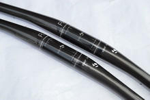 new full carbon fiber mountain bike handlebar  bicycle bars 31.8*750mm  super long  strengthened handlebar
