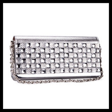 Golden chain set auger fashion ladies clutch evening bags and clutches women shoulder bag desigual luxury