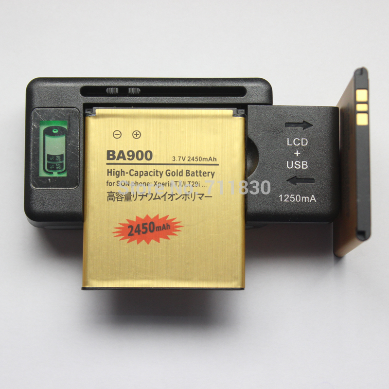 2 X BA900  1700  + 1x Usb -  -  Sony Xperia TX ST26i GX LT29i C1905 C2105 C2005 C2104 C2105