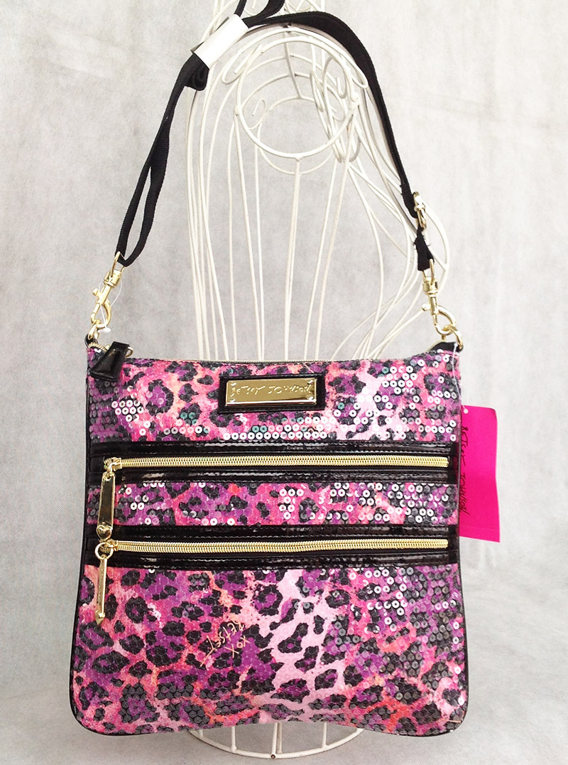 New arriveFashion women bags Double zipper color leopard sequins Fashion women handbag cross body bag women