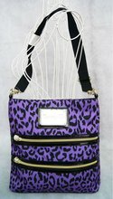 New arriveFashion women bags Double zipper color leopard sequins Fashion women handbag cross body bag women