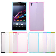 Clear Hard Case Cover Soft TPU Protect case for Sony Xperia Z1 L39h NEW+HK Free/Drop   Shipping Cheap!