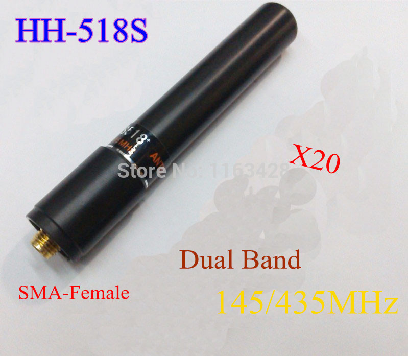 HHTX 20 145/435 hh/s518 : SMA Walkie Talkie BAOFENG 5R B5 B6 WOUXUN TYT HH-S518 
HHTX 20 145/435 hh/s518 : SMA Walkie Talkie BAOFENG 5R B5 B6 WOUXUN TYT HH-S518