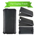 High Quality Unique Business Style Thermoforming Leather Flip Vertical Mobile Phone Case Protective Cover for Expaly