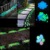 L109100pcs Fish Tank Garden Parterre Decor Glow in the Dark Fluorescent Pebble Stone