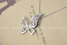S PLUS delicate titanium jewlery new arrival butterfly necklaces fashion jewelrys for love gifts