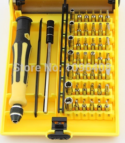 1Set High Quality 45in1 Torx Precision Screw Driver Cell Phone Repair Tool Set Tweezers Mobile Kit
