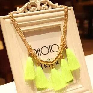 Charm Gold plated Multi layer chunky tassel necklace Collar choker necklaces pendants for women joker necklace