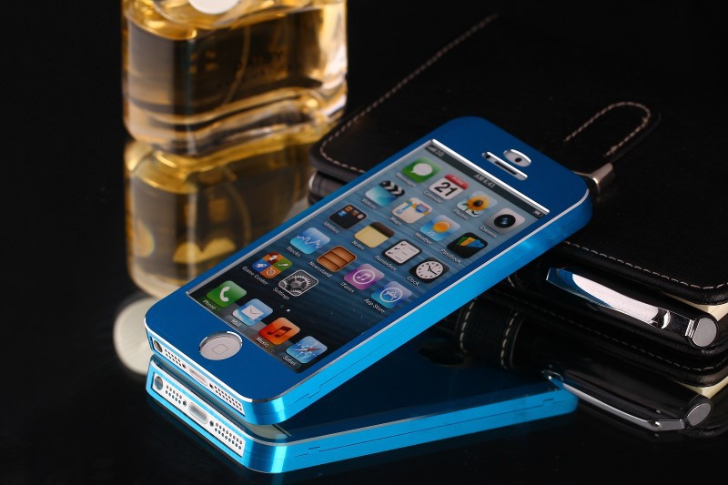 New 2014 Front And Back Full Body Metal Aluminum Case for iPhone 5 5G 5S Luxury