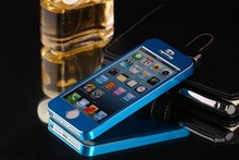New 2014 Front And Back Full Body Metal Aluminum Case for iPhone 5 5G 5S Luxury