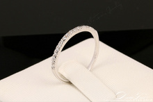 Love Cute Micro Pave CZ Diamond Wedding Engagement Finger Rings White Gold Plated Fashion Brand Crystal