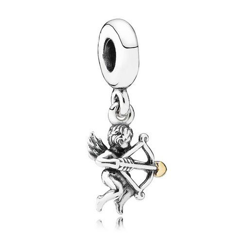 New Timeless Style Romantic 925 Sterling Silver Cupid Charms Fit Diy European Style Necklaces Charms Gifts