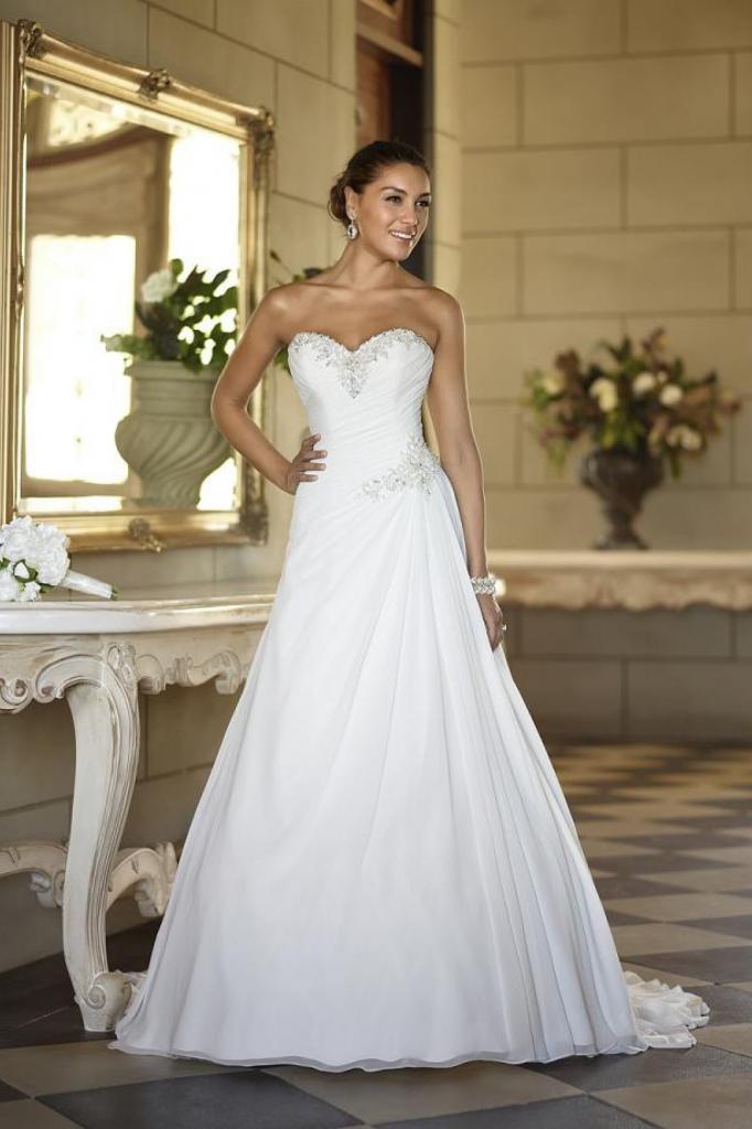 In stock wedding dresses