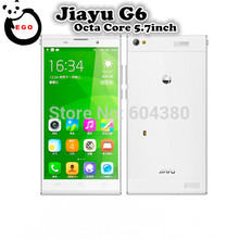 Original Jiayu G6 MTK6592 Octa Core 5.7″ Android 4.2 Smartphone Gorilla Glass FHD Screen 1920*1080P NFC