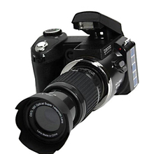 hot sale New arrival D3000 16MP HD Cameras Half-DSLR Half Professional Digital Cameras 16x Zoom Telephoto & Wide Angle Lens set
