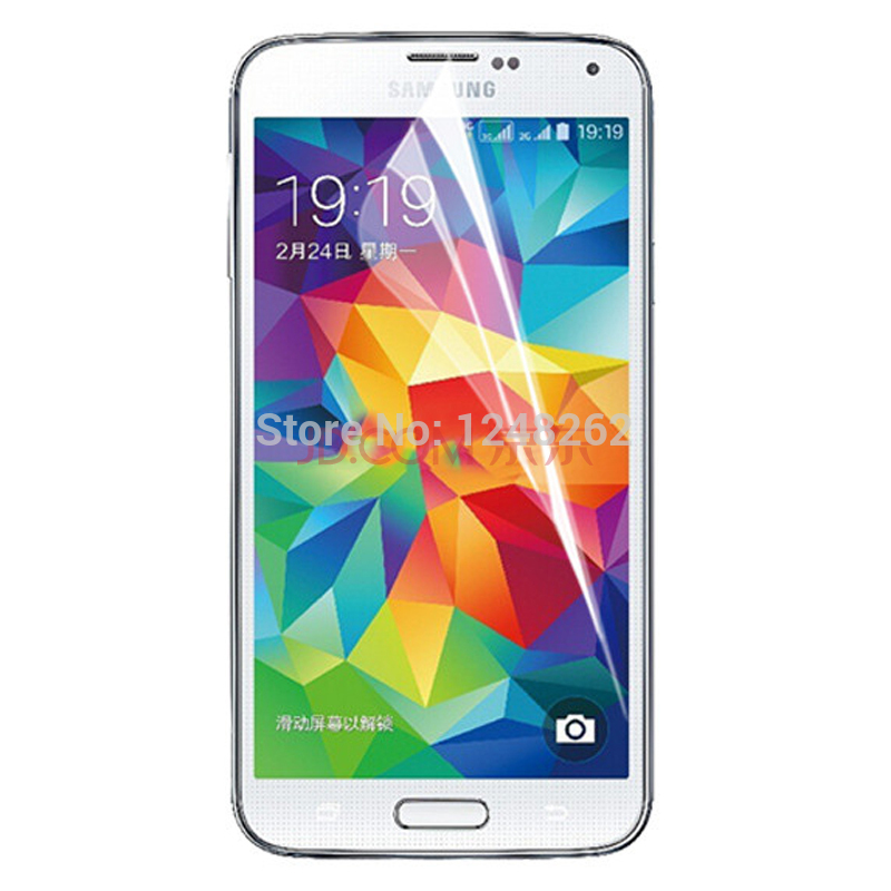 1Pcs Lot Ultra Clear Screen Protector for Samsung Galaxy S5 SM G900F SM G900H Cell Phone