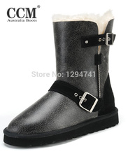 Classic 1001202 Women Boots Classic Short Dylyn Real Leather Boots Warm Winter Snow Boots Botas
