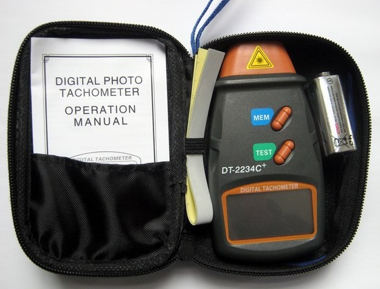 Купить dt2234c + лазерный Тахометр бесконтактный измеритель скорости ...