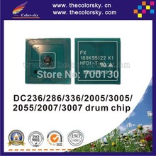 (TY-X236D) reset drum unit chip for Xerox Document Centre DC236 DC286 DC336 DC2005 DC3005 DC2055 DC2007 DC300 60k BK free DHL