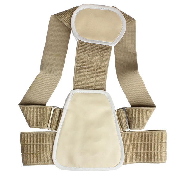 2014 venda quente ombro ajustável adulto correia postura flexível traseir