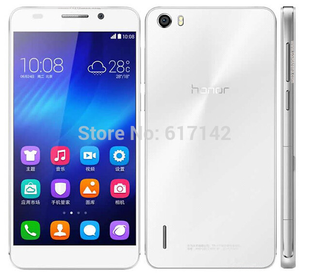 New Original Huawei Honor 6 Unlocked 4G Smart Cell Phone 3GB RAM 3100mAh Eight Core 13Mp