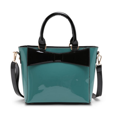 2014 Hot New Style Fashion Women s Handbag Satchel Shoulder bag candy colour bowknot PU leather