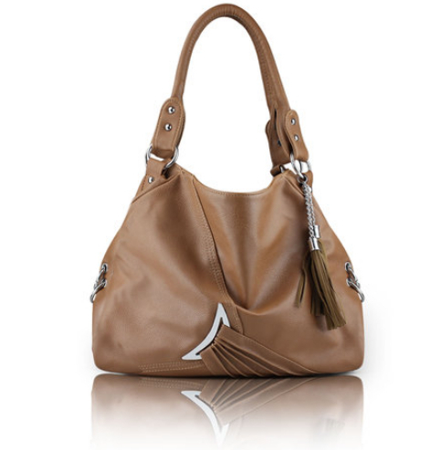 2014 Hot New Style Fashion Women s Handbag Satchel Shoulder mommy bag tassel totes PU leather