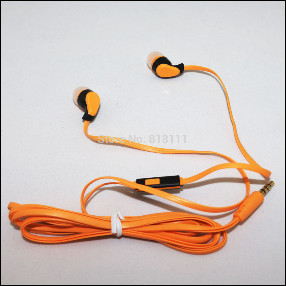 Multi Color Headphones for Mobile Phone Earbuds for Samsung Galaxy Note 2 Note 3 S4 S3