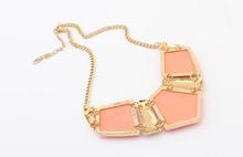 brand new gold collar necklaces pendants fashion statement metal choker necklace for women 2014 vintage jewelry
