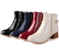 2013 Martin Boots Ankle Boots With Fur Inside 7Colors Size35-40