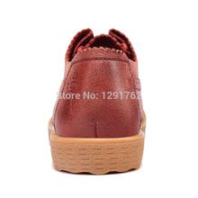 High Quality Autumn Fashion Woman Genuine Leather Martin Roman Style Casual Shoes Women Low Flat Espadrilles