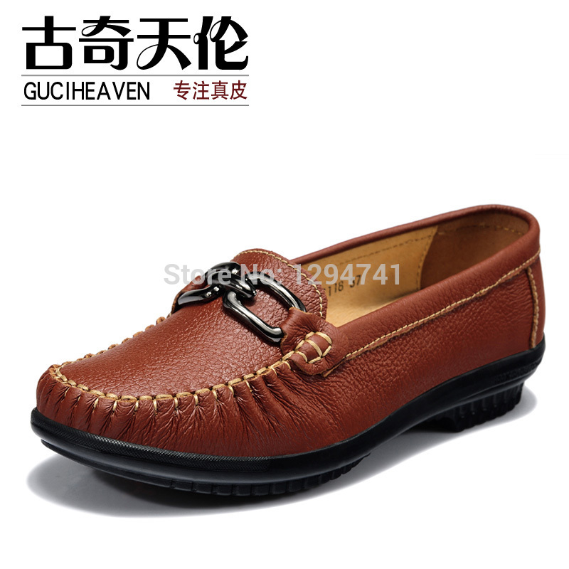 Slip on Shoes Woman Sneakers Fashion Genuine Leather Flats Vintage Women s Shoes Casual Shoes Low