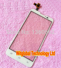 White Original PRESTIGIO MULTIPHONE PAP 5300 DUO smartphone touch Screen Digitizer Touch Panel Glass Free Shipping