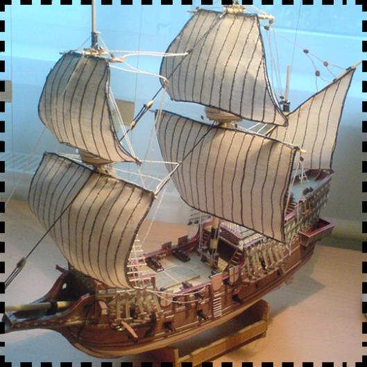 Paper kits diy craft sailing paper ships  paper.jpg model DIY work paper 1 craft art 100