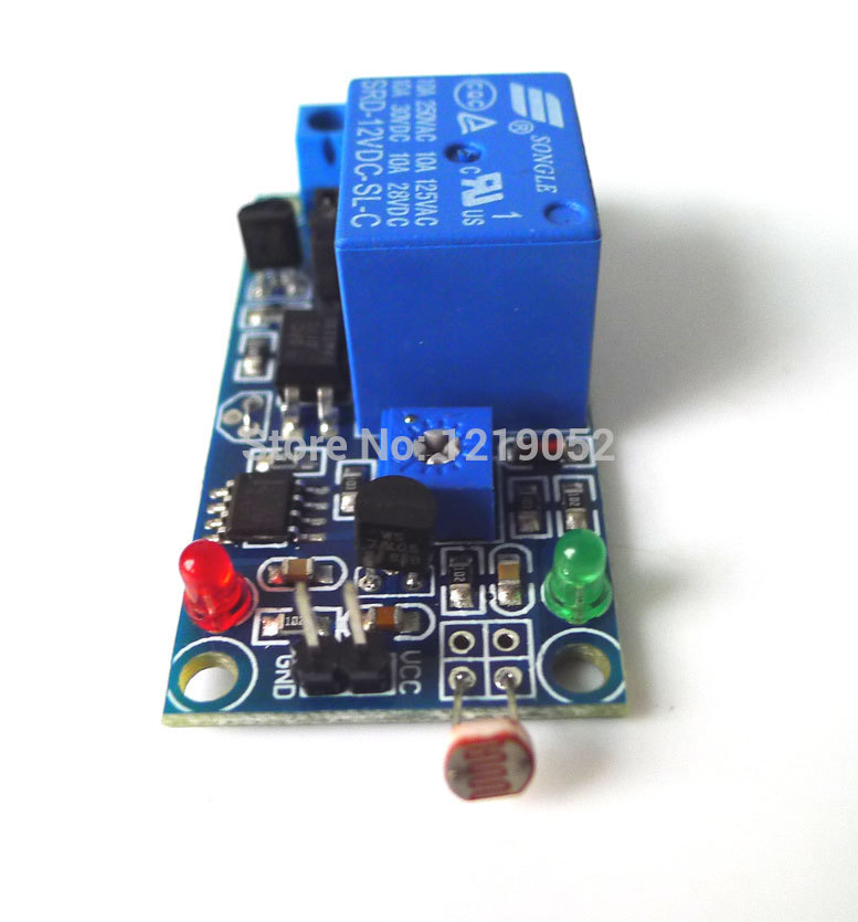 Купить 10pcs/lot 12v управления светом переключатель фоторезистором ...