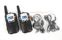 T 388 22 Channels Monitor Function 2 piece Mini Walkie Talkie Travel Two Way Radio Intercom