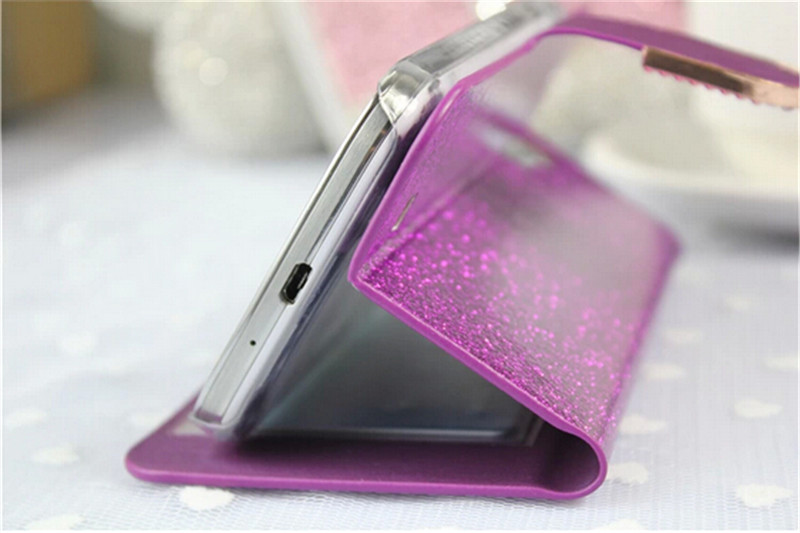  Luxury Flip Leather Case For HTC One X S720e G23 Shining Diamond Buttons Cover Protective