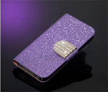 Luxury Flip Leather Case For Samsung Galaxy Express i8730 Diamond Buttons Cover Protective Sleeve Mobile Phone Accessories