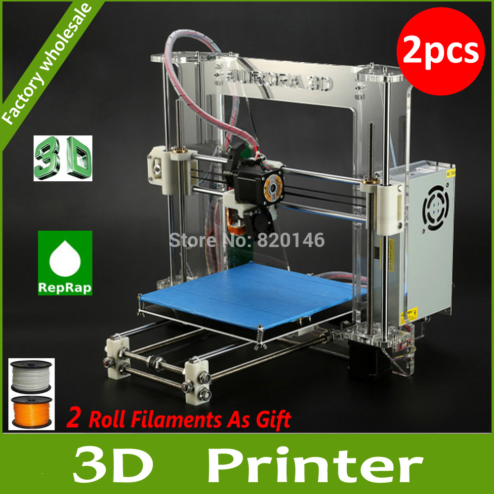 DHL Free Shipping 2PCS Prusa Reprap i3 3D font b printer b font DIY kit A600