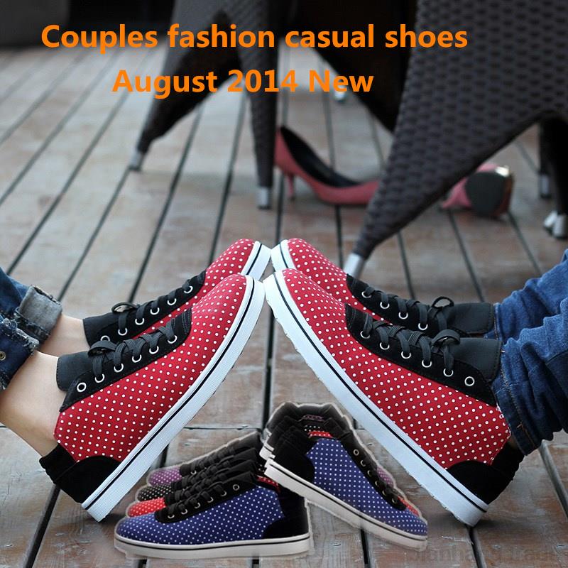 2014 New Fashion Lovers Shoes Breathable Sneakers Women Men Outdoor Sports Running Shoes Loafers Size 35